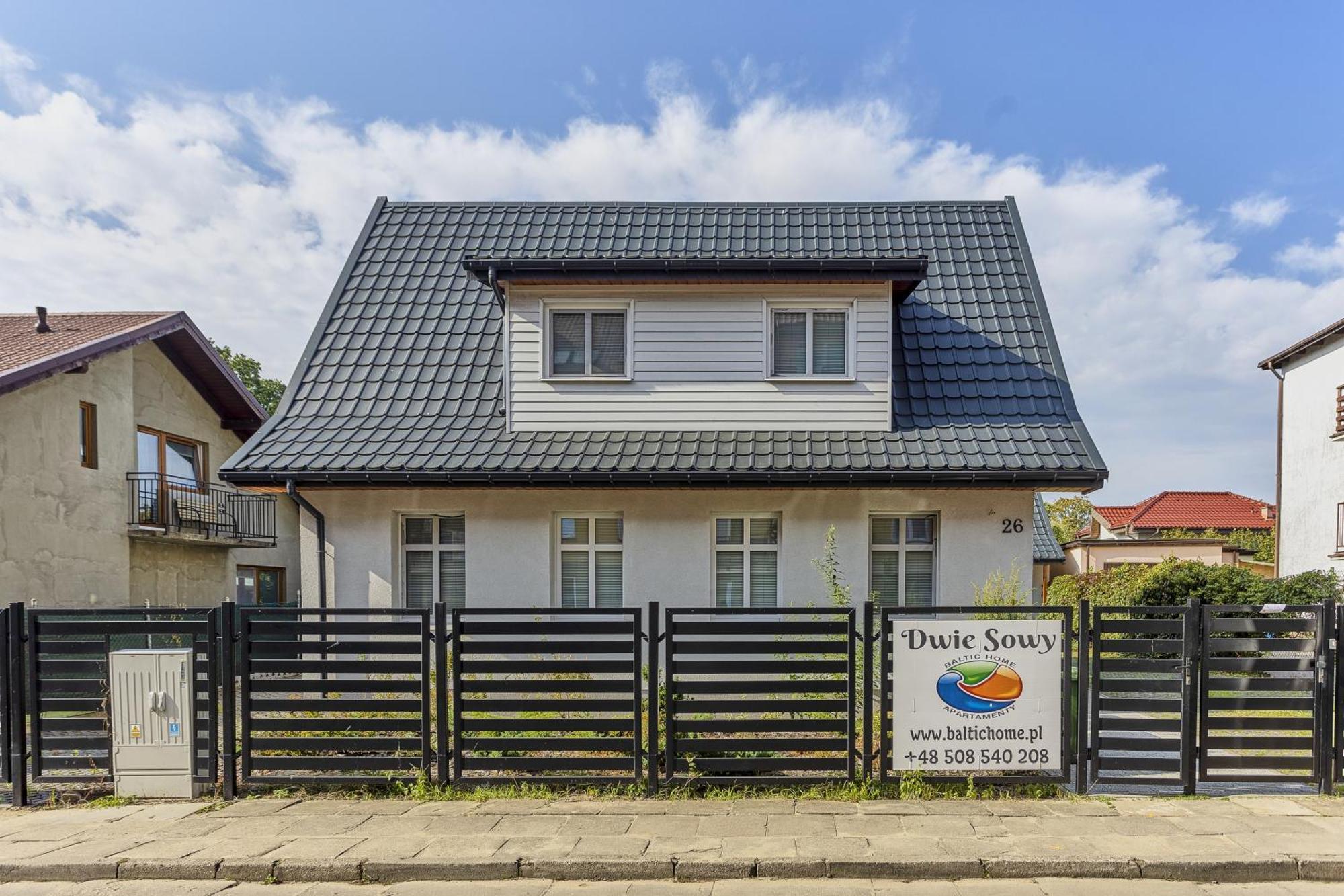 Dwie Sowy By Baltic Home 米兹多洛杰 外观 照片