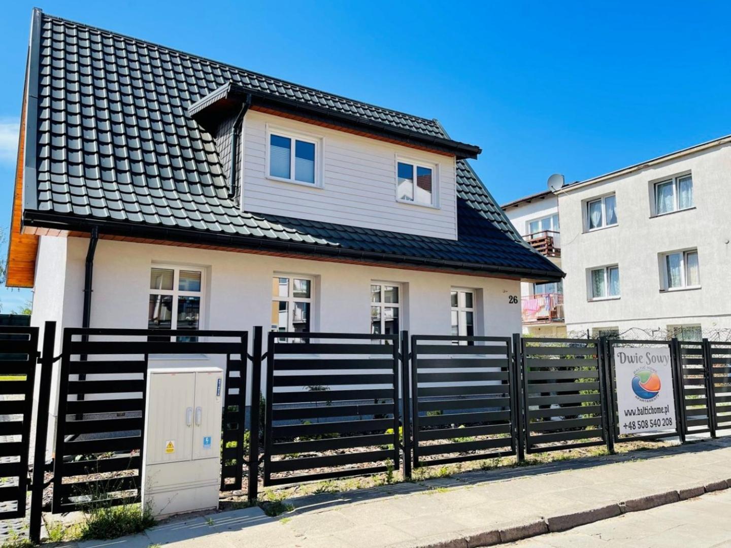 Dwie Sowy By Baltic Home 米兹多洛杰 外观 照片
